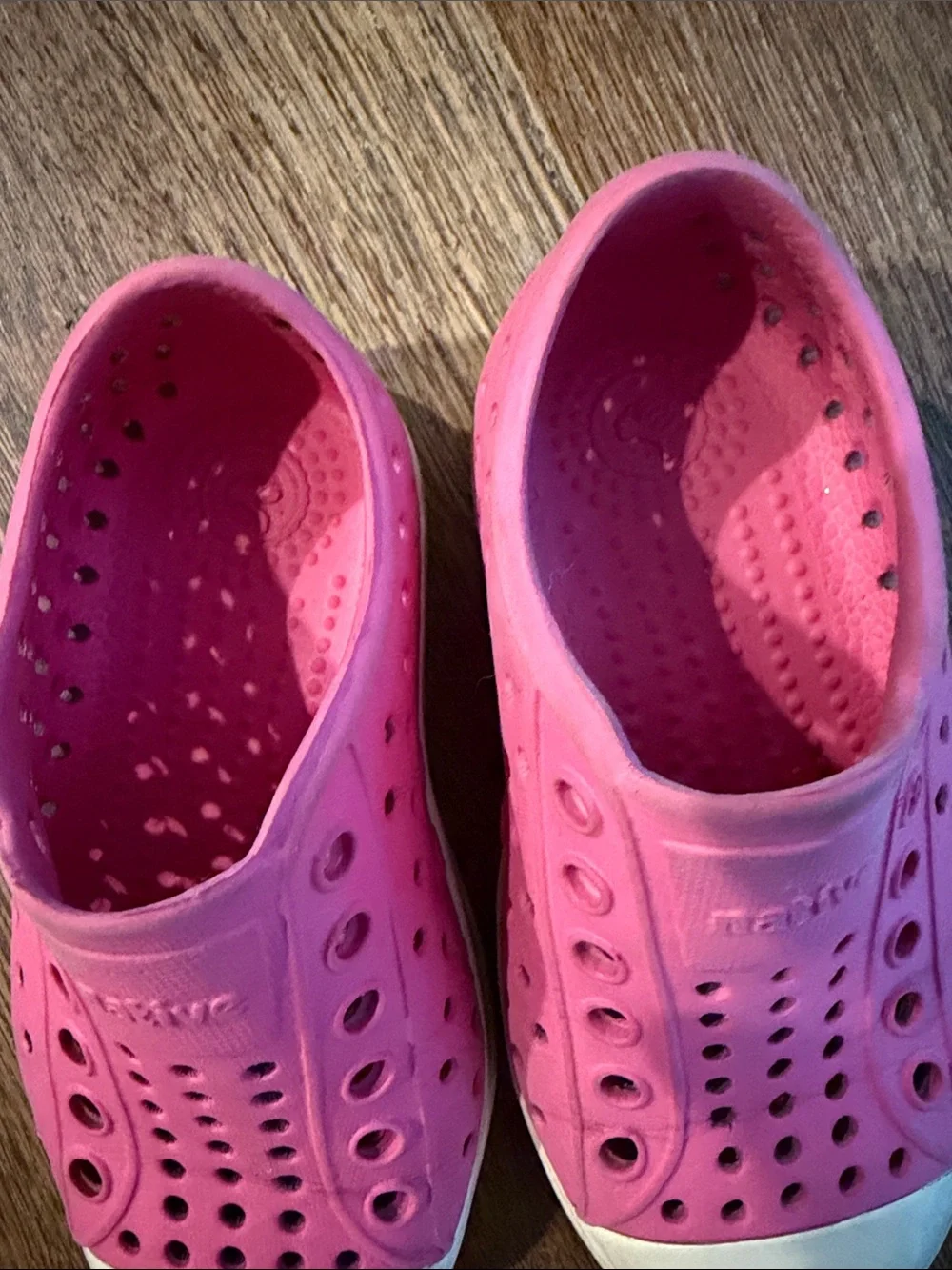 Native Kids Bubblegum Pink Slip-On Water Shoes